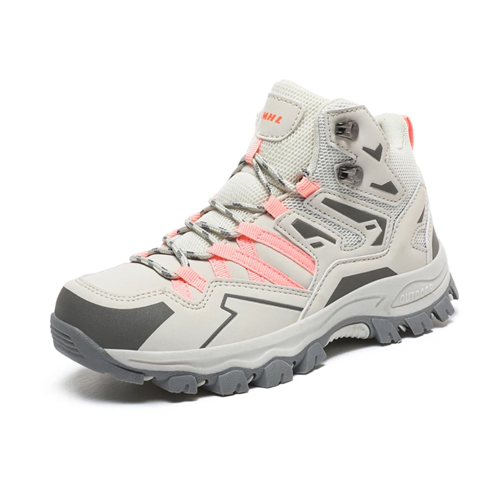 Botas de Trekking Hombre Caña Media Suela Gruesa