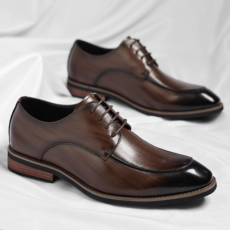 Zapatos Oxford de Piel Hombre Cordones Vestir