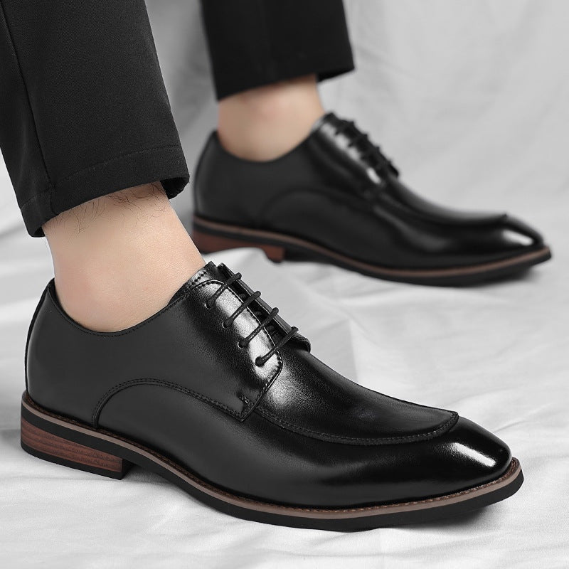 Zapatos Oxford de Piel Hombre Cordones Vestir