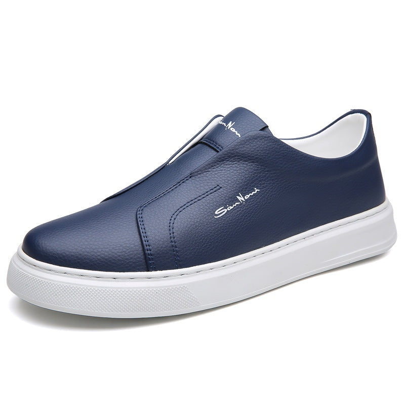 Zapatillas Slip-On de Piel Vegana Hombre Casual
