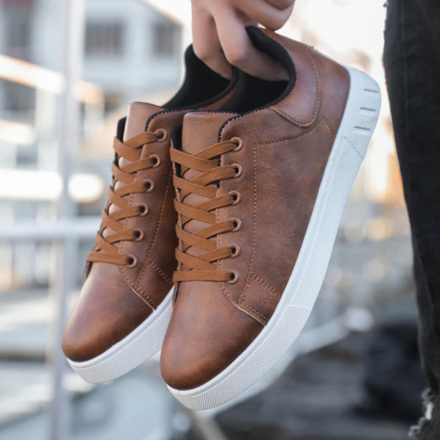 Zapatillas de Vestir Hombre Cordones Suela Gruesa