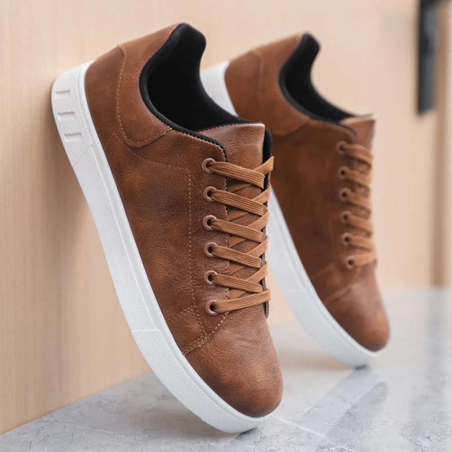 Zapatillas de Vestir Hombre Cordones Suela Gruesa