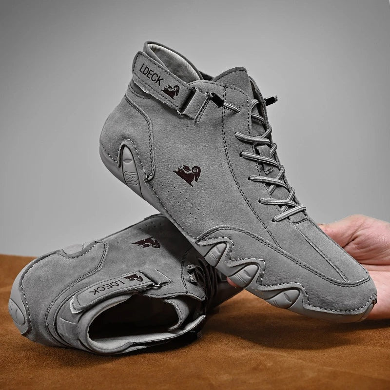 Botines Chukka de Ante Hombre Cordones