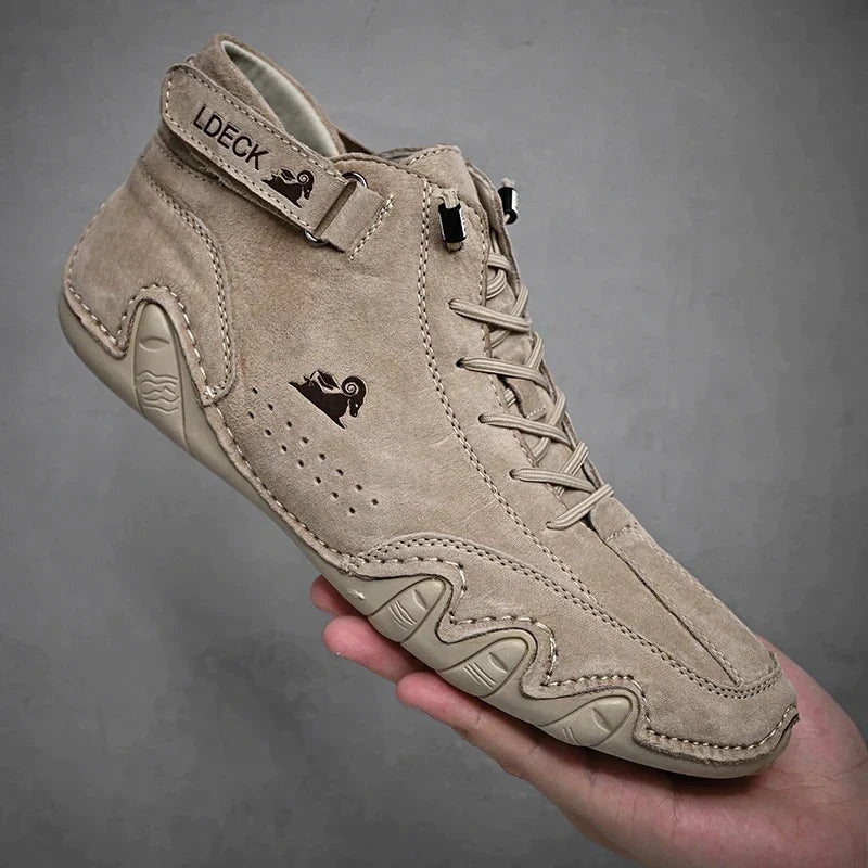 Botines Chukka de Ante Hombre Cordones