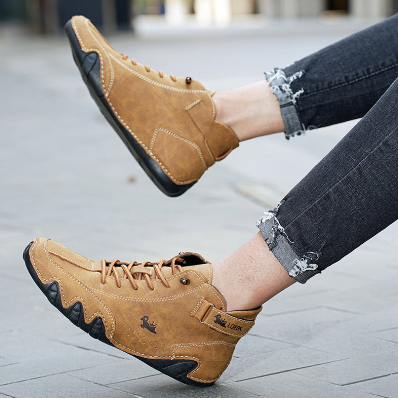 Botines Chukka de Ante Hombre Cordones