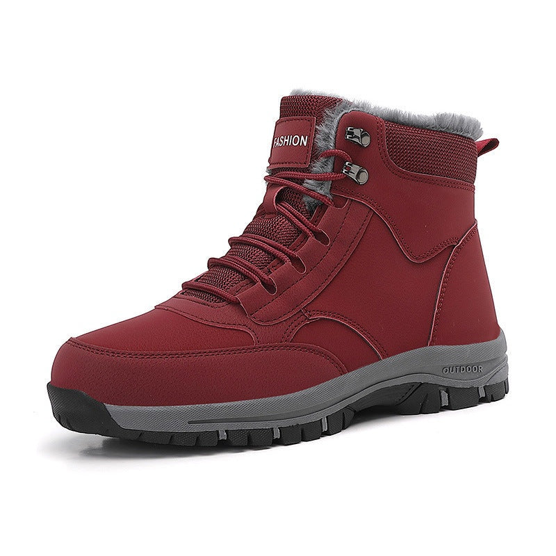 Botas de Nieve Hombre Forro Sherpa Suela Outdoor